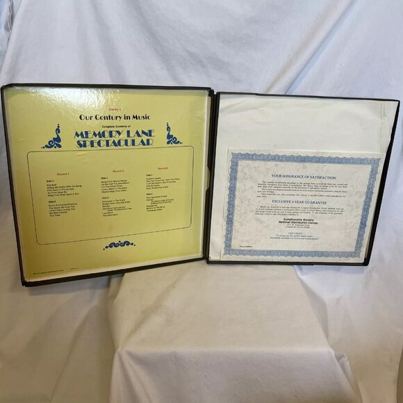 The Longines Symphonette Memory Lane Spectacular (Vinyl, 1974, 3x LP Box Set)VG+ - Picture 4 of 14